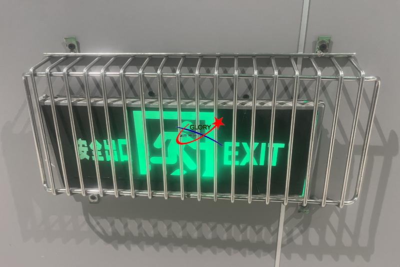 Wire Mesh Guards prevent impact damage to exit and security lights,scoreboards, speakers, cameras, and any expensive equipment.