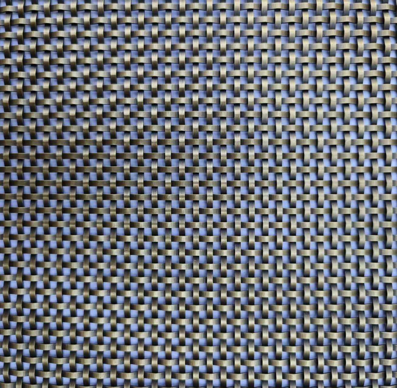 Architectural  Brass Woven Grille for Furniture Cabinet door panels-2.jpg